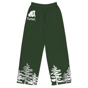 All-over print unisex wide-leg pants