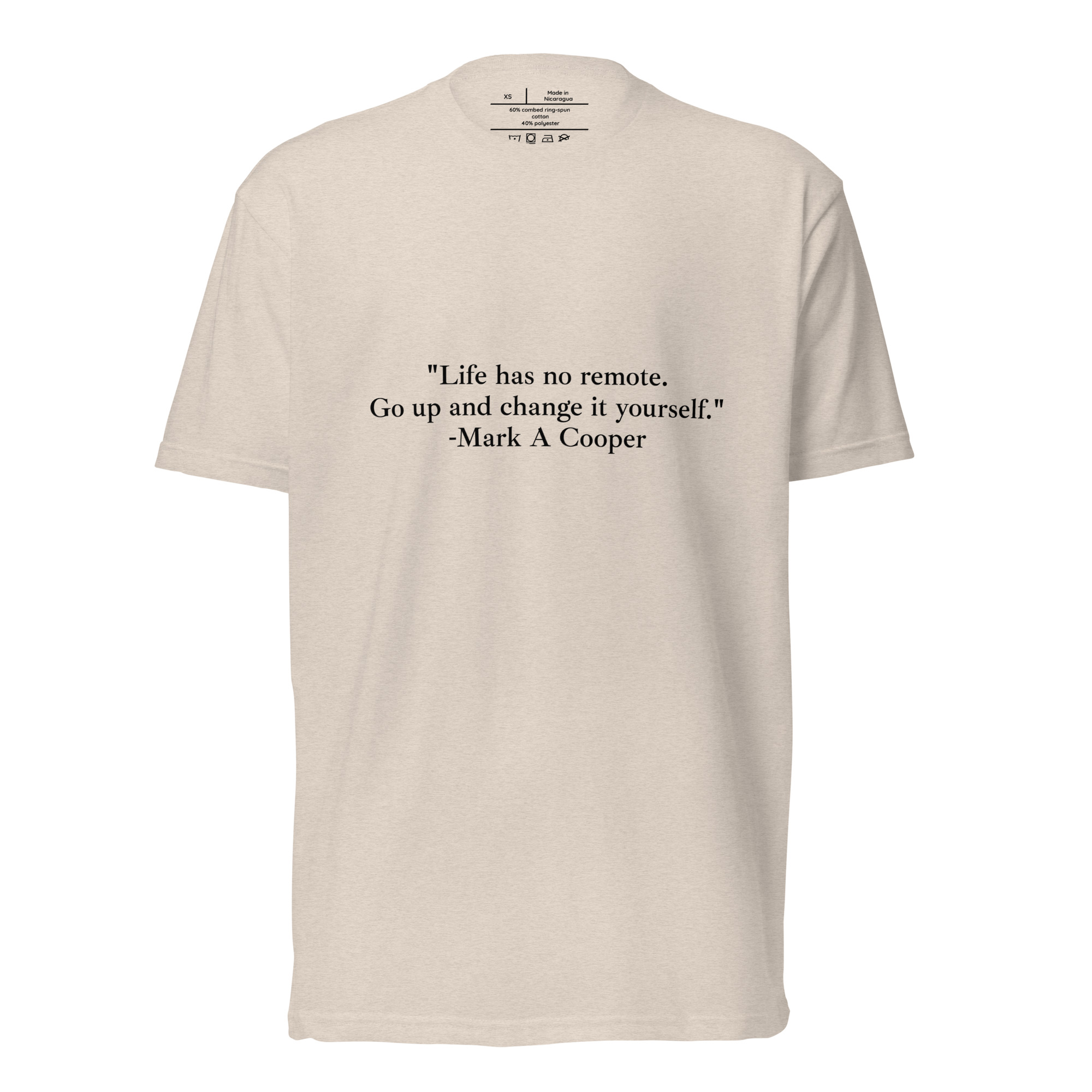Unisex Fitted T-Shirt - Next Level 6210